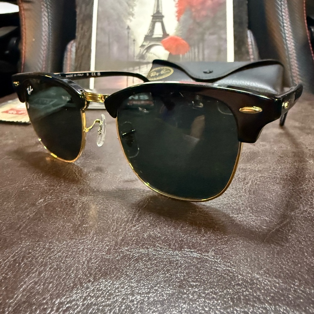 RayBan 3016 Clubmaster W0365A Black/Grey lens 51 mm